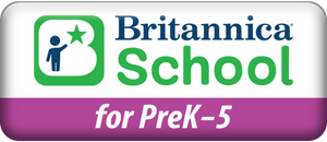 Britannica School for PreK-5 icon is available on POWER Kids