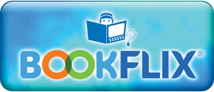 Icon indicating BOOKFLIX are available on Power Kids