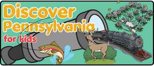 icon for Discover Pennsylvania for Kids resource available on POWER Kids